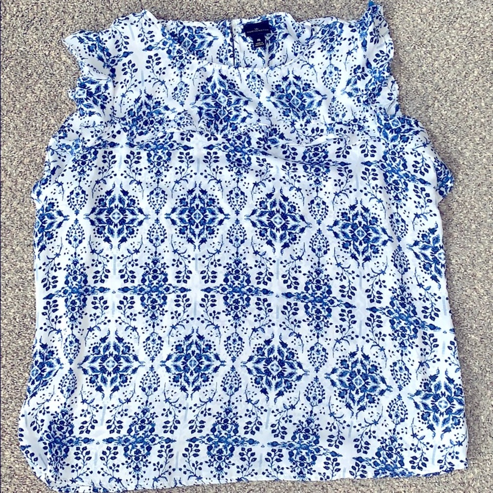 Worthington Blouse - Ruffled Sleeves